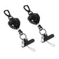 2XAnti Theft Phone Strap with Phone Tether Carabiner Retractable Phone Lanyard for Outdoor