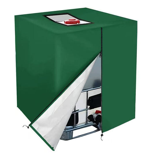 420D Oxford Fabric Cover for 1000L IBC Water Tank with Zipper