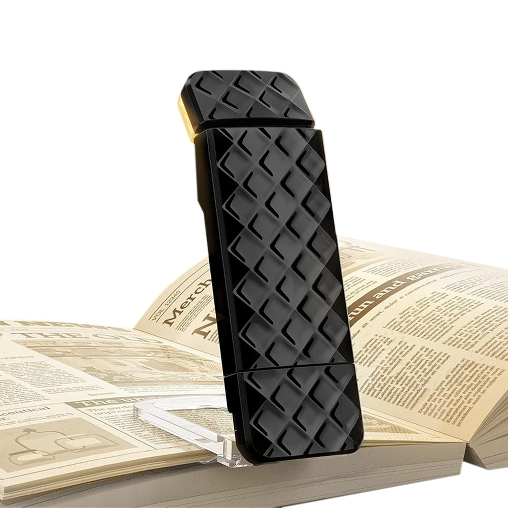 Rechargeable Clip-On Reading Light with Flexible Adjustable Arm