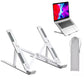 Foldable Portable Aluminum Laptop Tablet Stand with 6 Height Levels