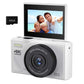 Digital Camera with 180 Degree Flip Screen WiFi Vlogging Camera with 64G TDF Card