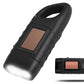 Hand Crank Solar Powered Flashlight Emergency Rechargeable LED Flashlight