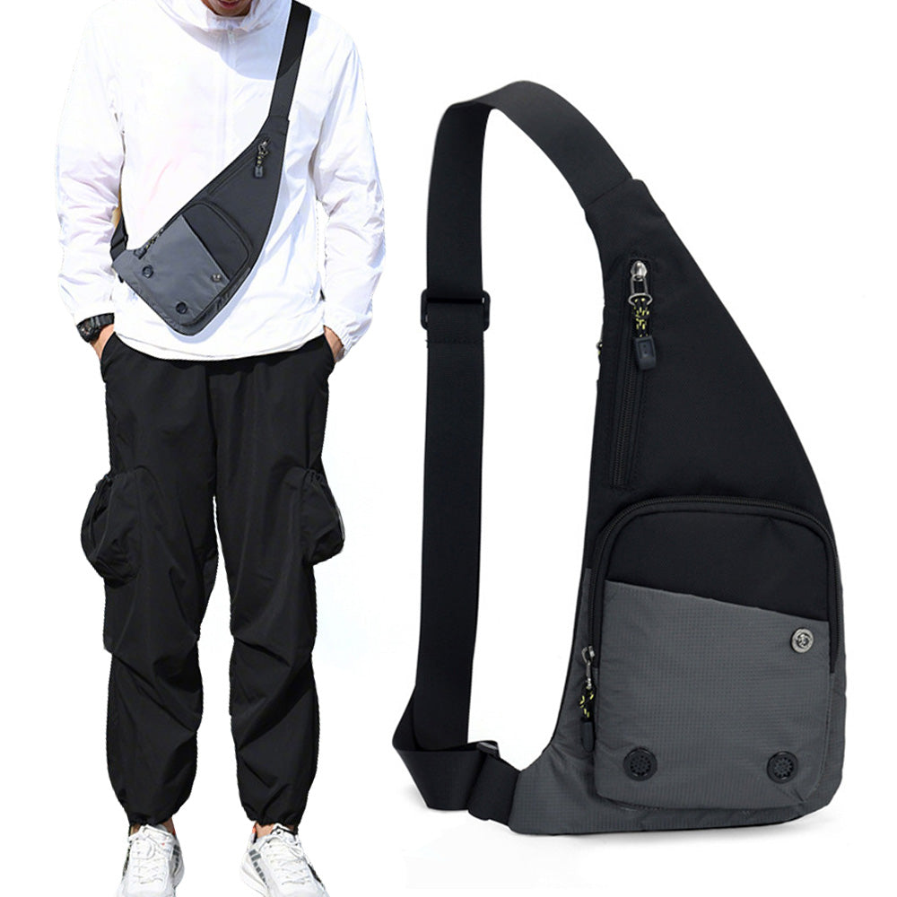 Chest Sling Bag Unisex Large Capacity