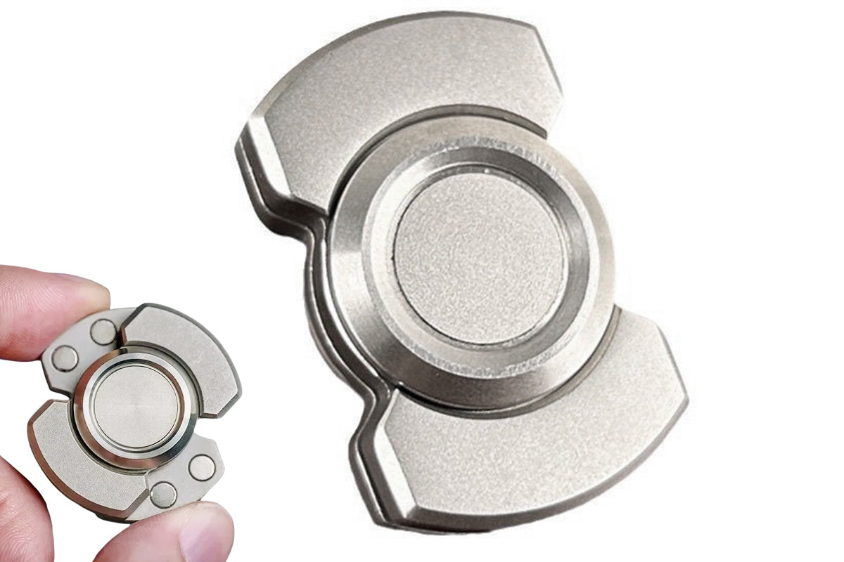 3-in-1 Fidget Spinner Slider and Clicker Stress Relief Toy for Kids and Adults