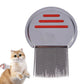 Stainless Steel Pet Flea Comb Fine Tooth Grooming Tool for Dogs Cats