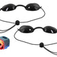2Pcs Eye Protection Red Light Therapy Tanning Bed Goggles for Sunbathing