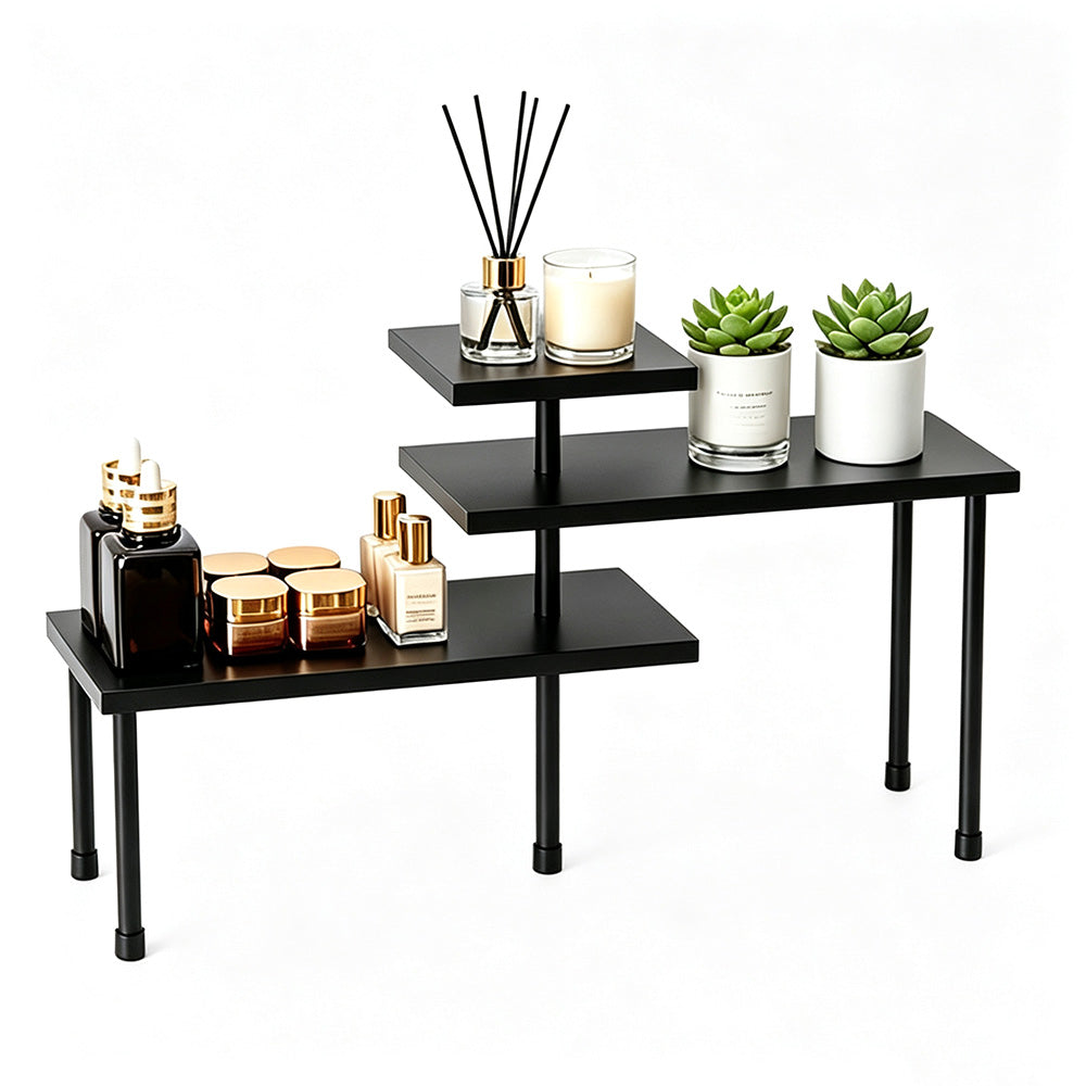 3 Tier Foldable Corner Countertop Storage Shelf