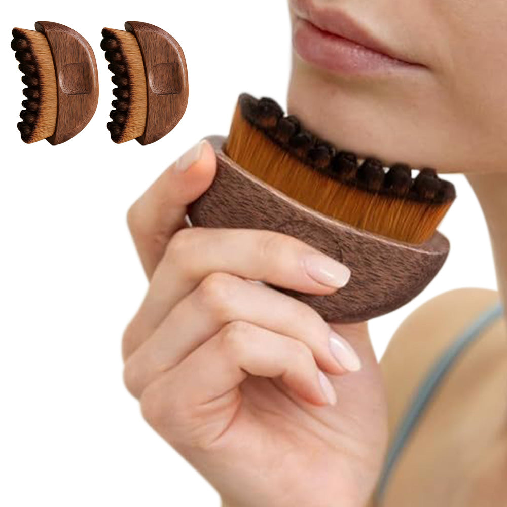 Facial Massage Brush Gua Sha Tool for Face Sculpting