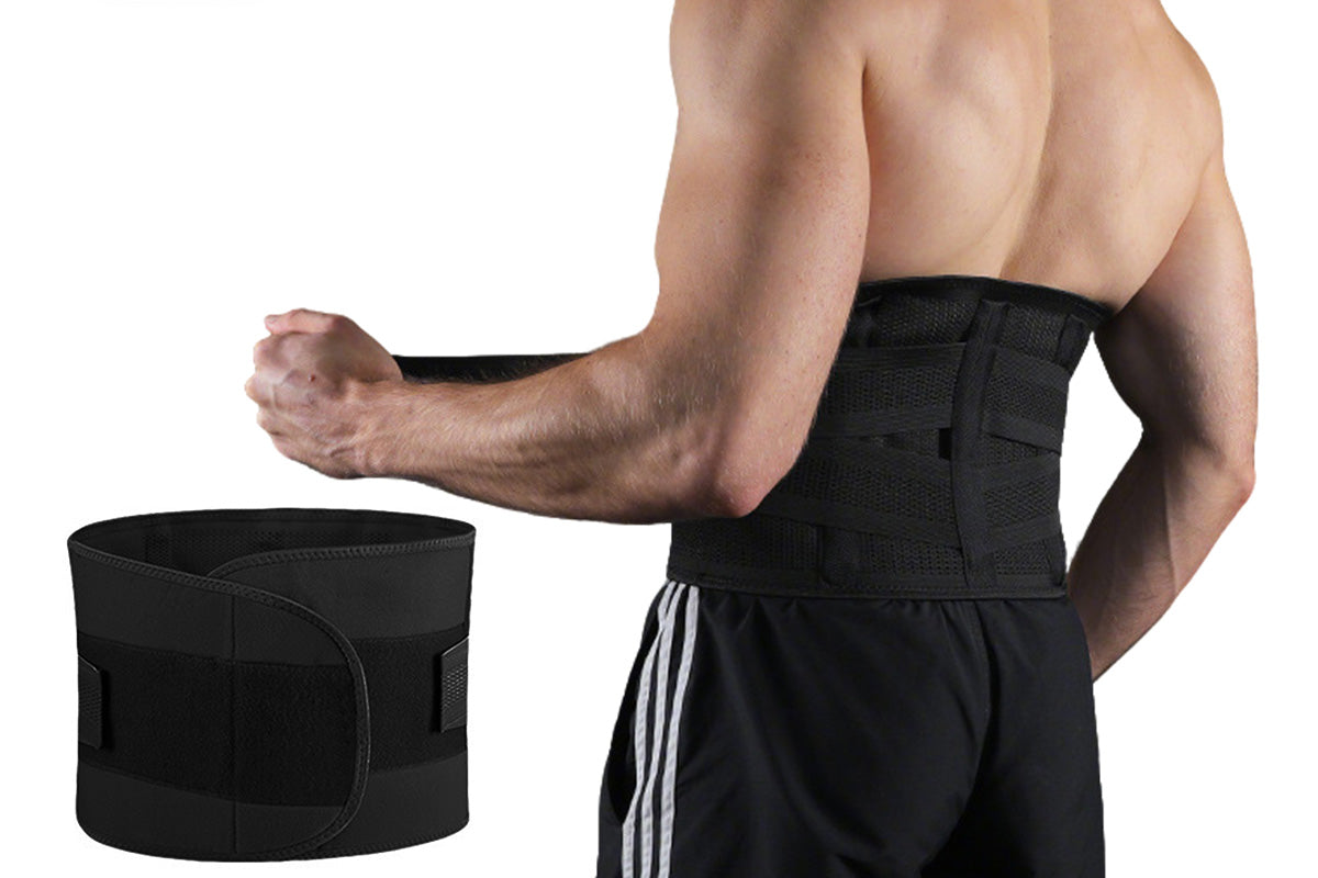 Adjustable Waist Support Belt Unisex Outdoor Sports Abdominal Lumbar Brace
