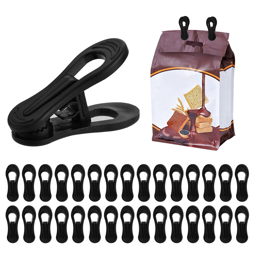 30 Pack Anti Slip Clips for Garments Socks Snacks Hanger Clips for Home