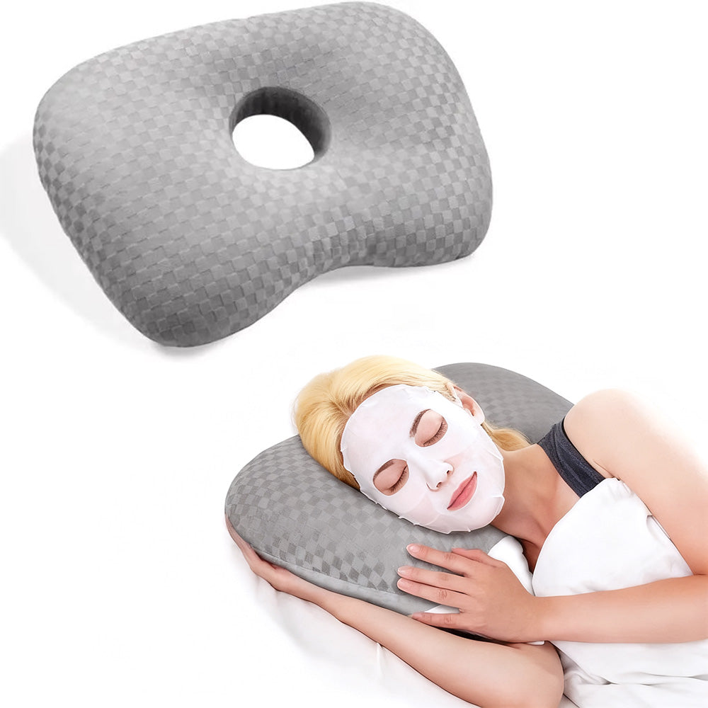 Ear Piercing Pillow for Side Sleepers with Hole Ear Pillow