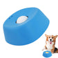 Slow Feeder Dog Bowls With Rolling Ball Anti-Choking For Liquid Treat