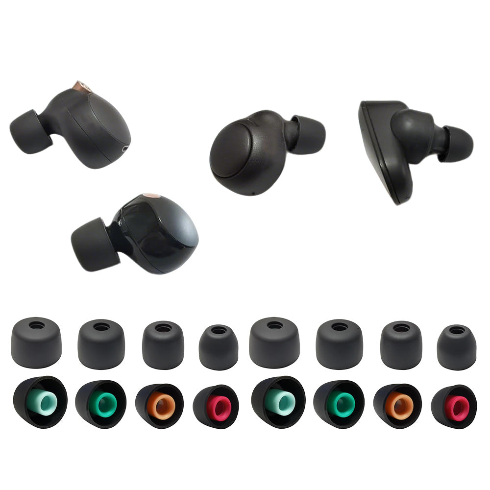Silicone Eartips Ear Buds 8 Pairs Comfortable For Sony WF-1000XM5 Earphones