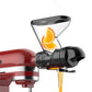 Compatible Slicer Shredder and Juicer Attachments Set for KitchenAid Stand Mixers