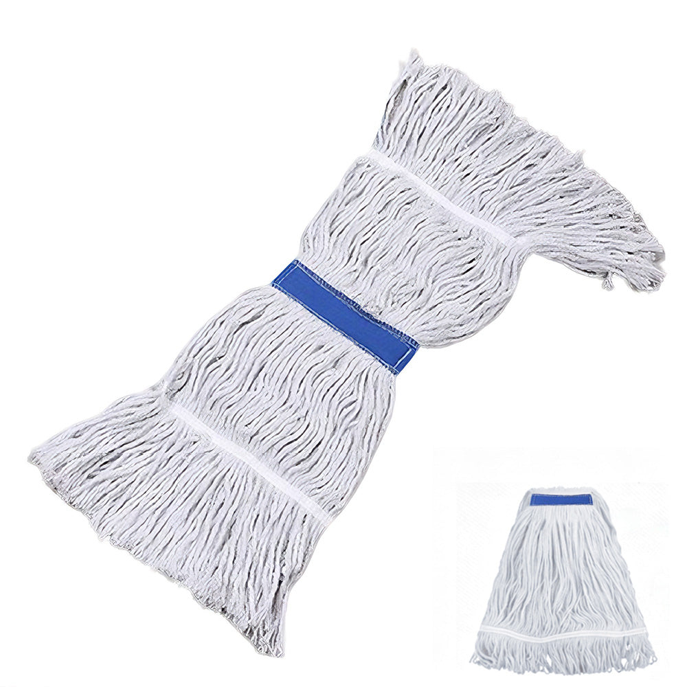 Cotton String Mop Head Detachable Loop-End Mop Replacement for Home Hotel Office