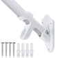Dual Hole 45 and 90 Degree Adjustable Aluminum Flag Pole Wall Mount Holder