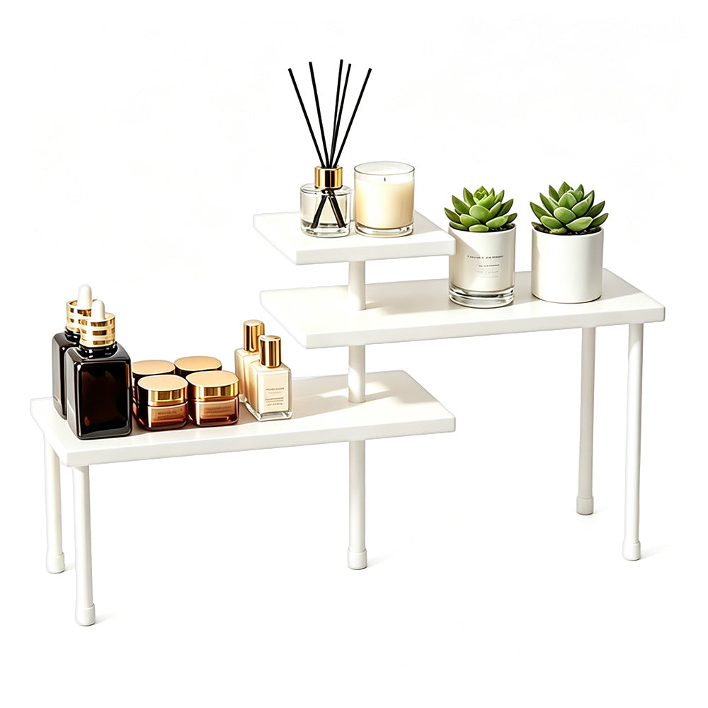 3 Tier Foldable Corner Countertop Storage Shelf