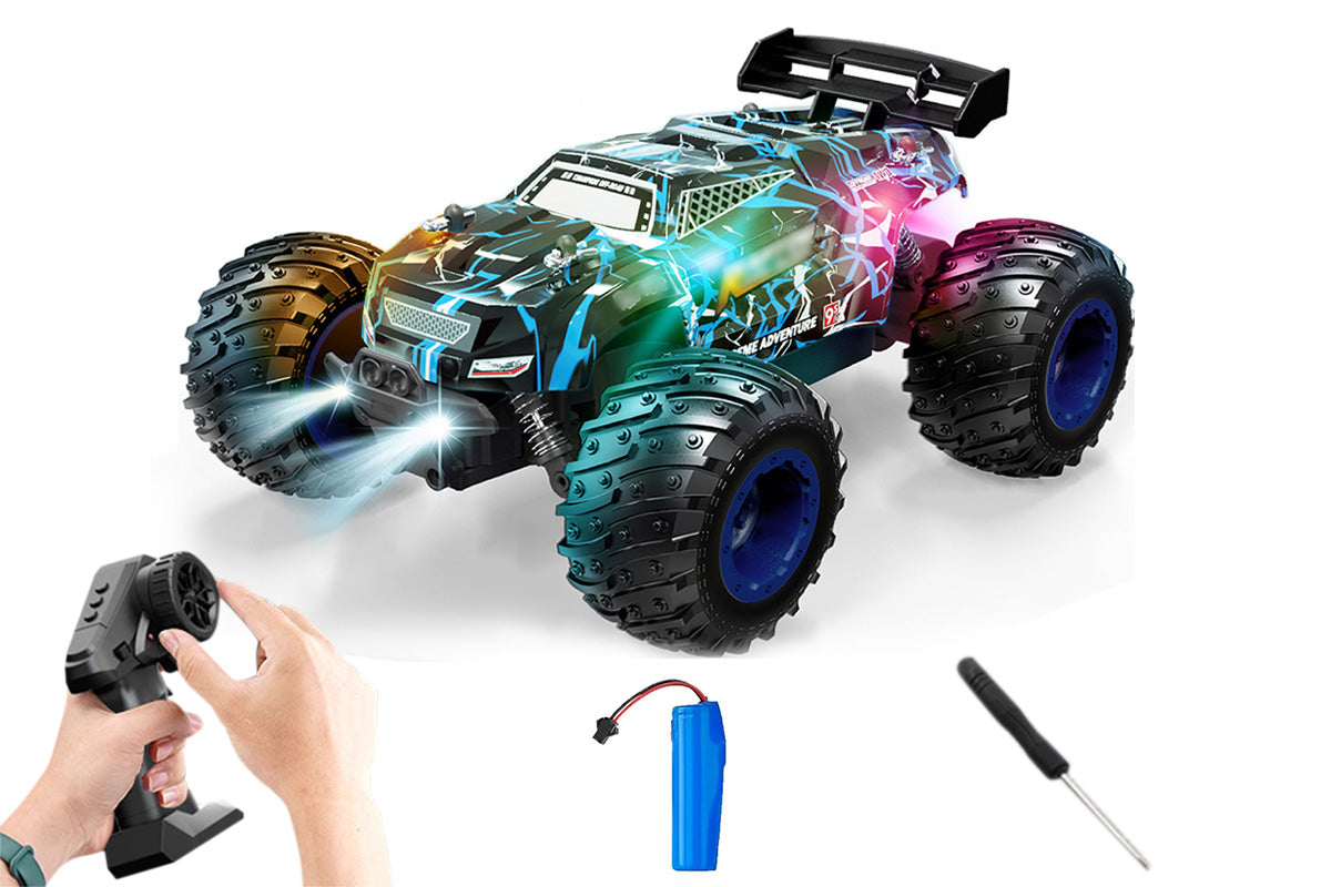 1:18 Scale Remote Control Car Toys All Terrain RC Truck With LED Light