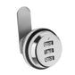 3 Digital Code Combination Cam Lock Furniture Post Box Cabinet Locker