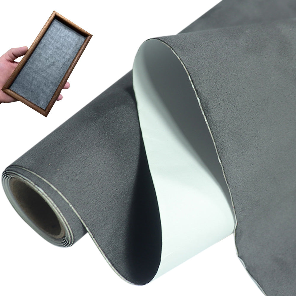 Self-Adhesive Faux Suede Repair Patch for Car Interior Door Panels Center Console