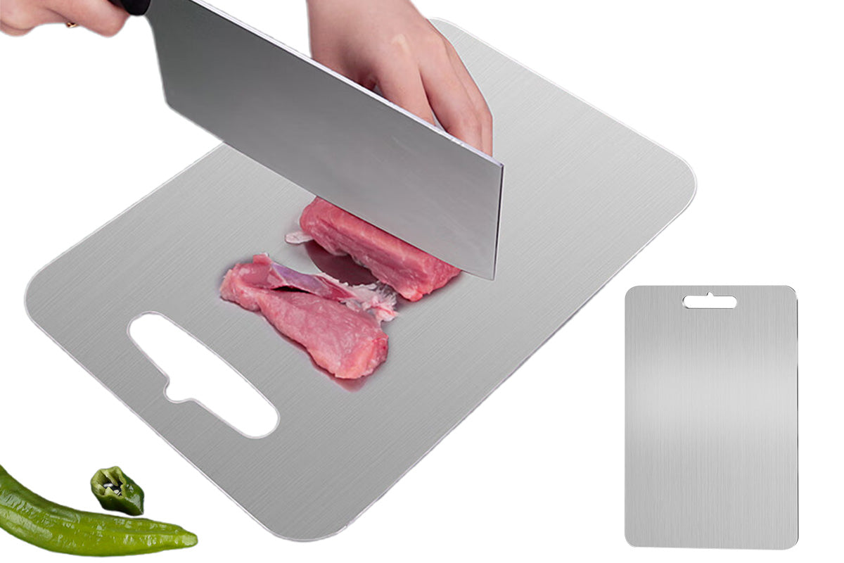 Pure Titanium Durable Kitchen Cutting Board for Meat Fruit and Vegetable