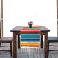 Mexican Serape Table Runner with Tassels for Party Wedding Outdoor Picnic Decoration