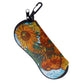 Lightweight Soft Glasses Case Scratch-Resistant Zipper Sunglasses Pouch for Travel and Commuting