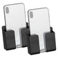 2 Pack Wall Mount Phone Holder Peel and Stick No Tools for Dorm Bedroom RV