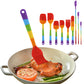 9PCS Silicone Spatula Set Non stick Spoon Utensil Baking Tools With Ergonomic Grip