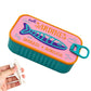 Small 3D Printed Sardine Shape Necklace and Earring Storage Box