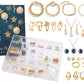 24PCS Christmas Jewelry Advent Calendar Bracelet Necklace Ring Earrings Set