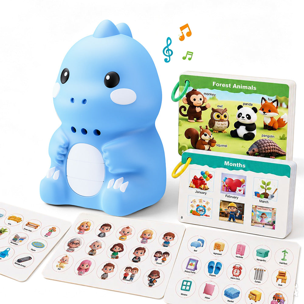 Dinosaur English Learning Touch Pen with 600 Words Cards Stickers and USB