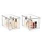 Stackable Clear Makeup Organizer Drawer for Skincare Storage