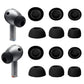 12Pcs Silicone Ear Tips for Samsung Galaxy Buds3 Pro Replacement Earbud Covers