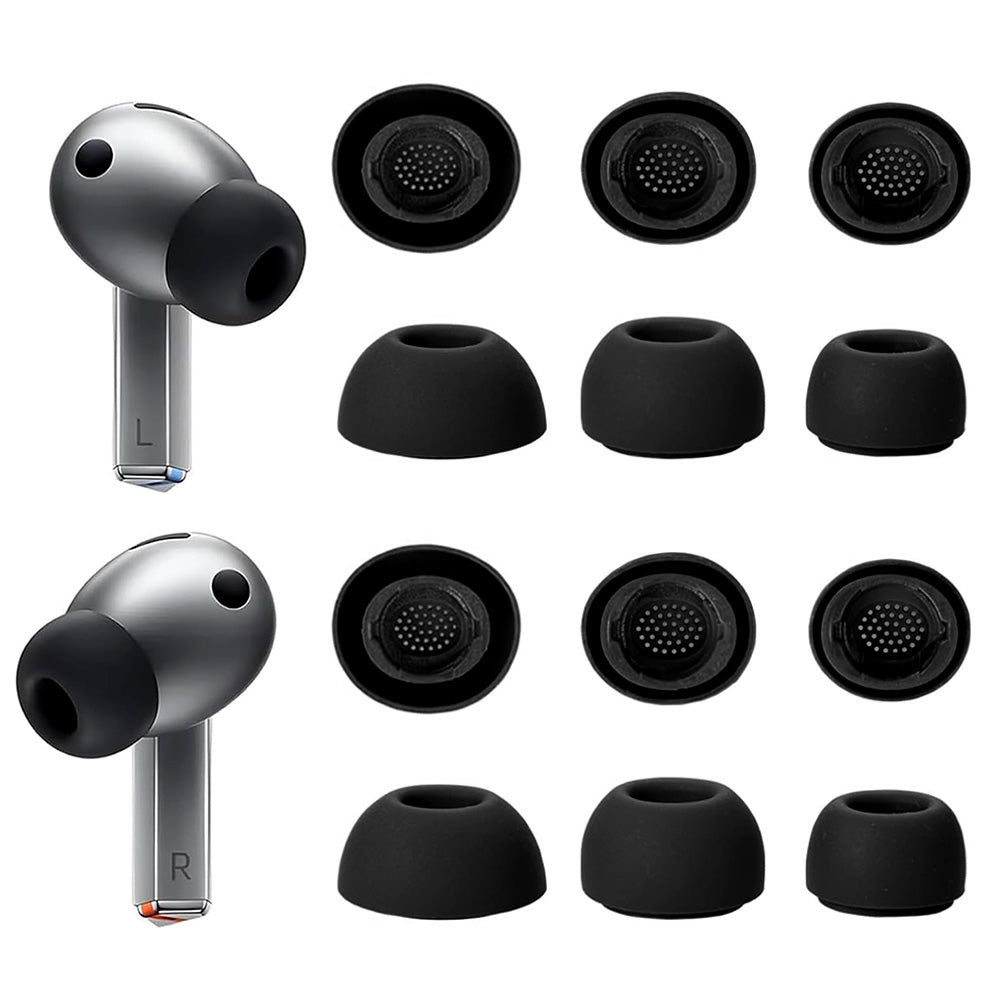 12Pcs Silicone Ear Tips for Samsung Galaxy Buds3 Pro Replacement Earbud Covers
