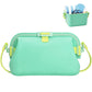 Water-resistant Foldable Silicone Beach Bag with Handle for Camping Seaside