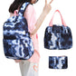 3PCS Boys Girls Gradient Color Backpack Set School Backpack Lunch Bag Pencil Case