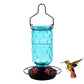 Stained Glass Hummingbird Feeder Wide Mouth Garden Decor