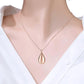 Stainless Steel Teardrop Cremation Pendant Water Drop Tear Shaped Keepsake Necklace
