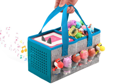 Portable Felt Cloth Musical Speaker Storage Bag
