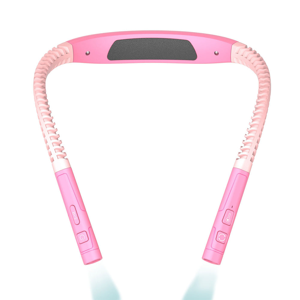 LED Book Light Adjustable Brightness Neck Reading Light for Knitting Repairing