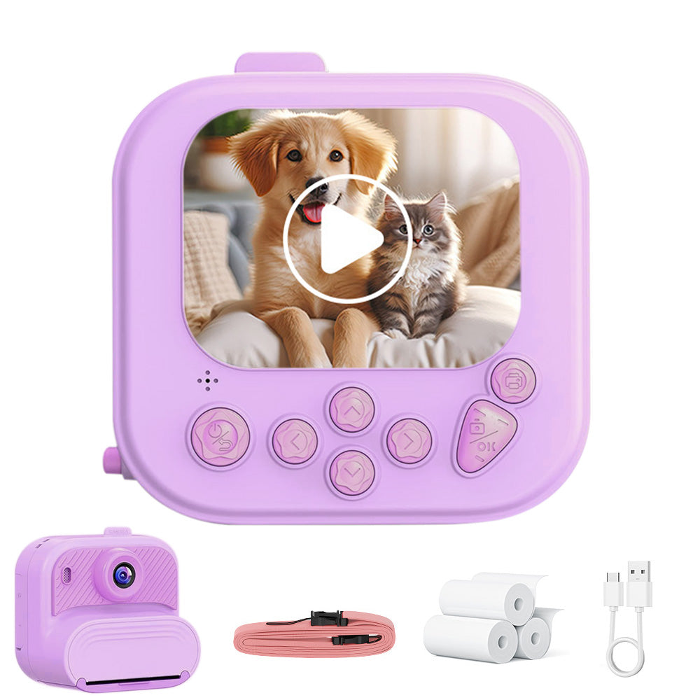 DIY Instant Print Camera with 48MP Photo Printer