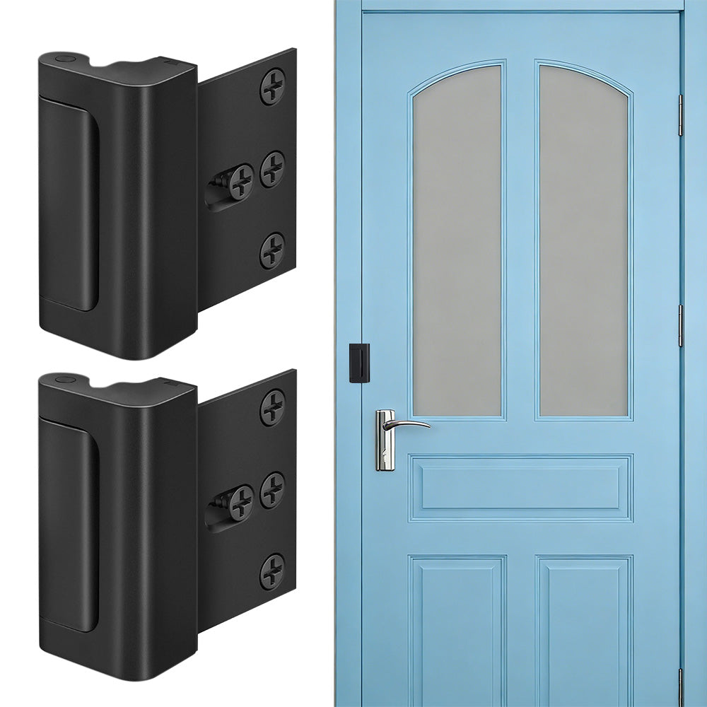2 Pack Home Security Door Lock Door Reinforcement Lock