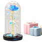 Eternal Rose Night Light in Glass Dome with LED