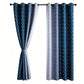 Blackout Curtain Gradient Color Curtains for Bedroom Living Room-Dark Blue