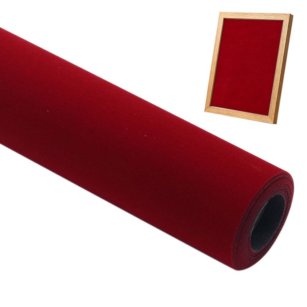 150x50cm Self Adhesive Flocking Fabric Roll for Crafts and Liners