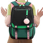 Girls Backpack Middle School Students Bookbag with USB Charge Port