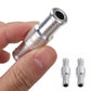 2 PCS One Way Non Return Check Valve Aluminum Alloy One Way Check Valve for Fuel Oil Water