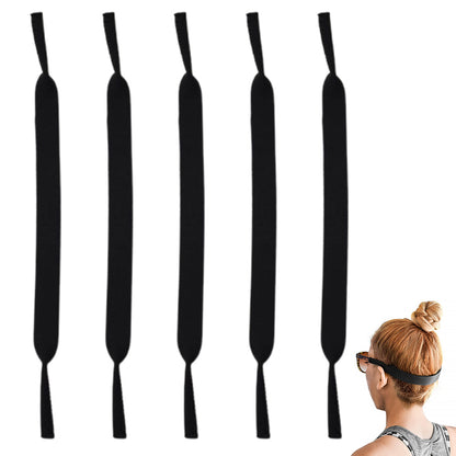 5Pcs Neoprene Eyeglass Holder Adjustable Sunglasses Retainer Strap for Sports