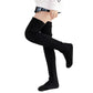 Womens Knitted Over Knee Socks for Fall and Winter Thick and Warm Long Stockings